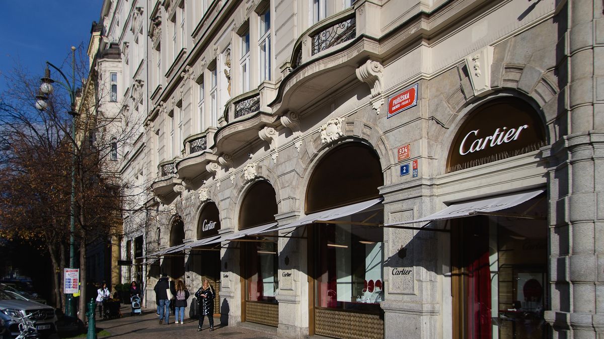 Pařížská je nejvýznamnější luxusní ulicí ve střední a východní Evropě