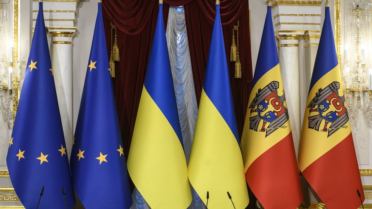 Ukrajina a Moldavsko se přiblížily přístupovým jednáním s EU