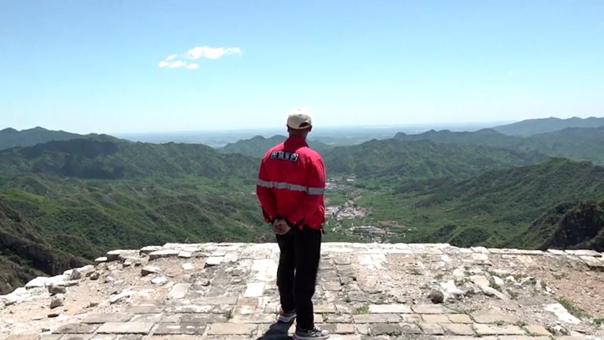 Znám téměř každý kámen, říká strážce rizikového úseku Velké čínské zdi