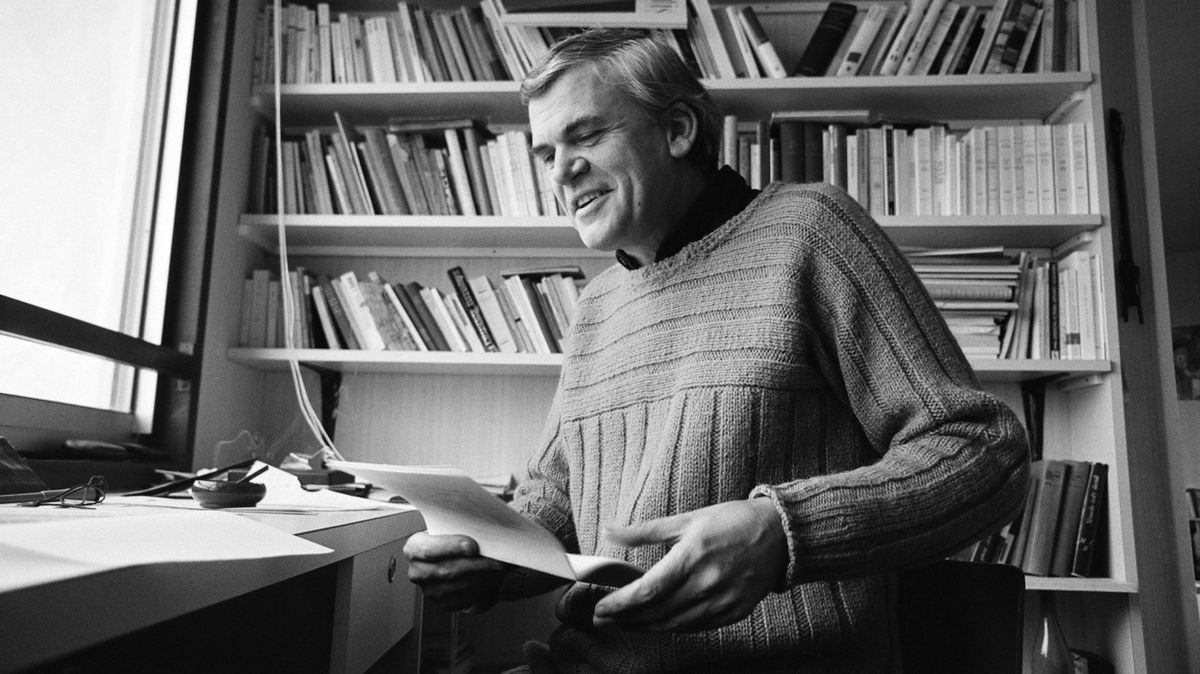 Milan Kundera v roce 1978