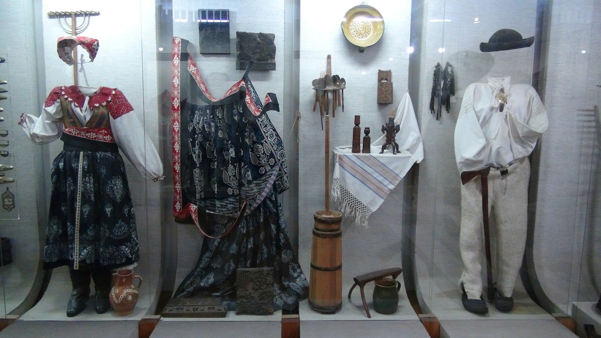 Národopisná expozice muzea v Ružomberku.