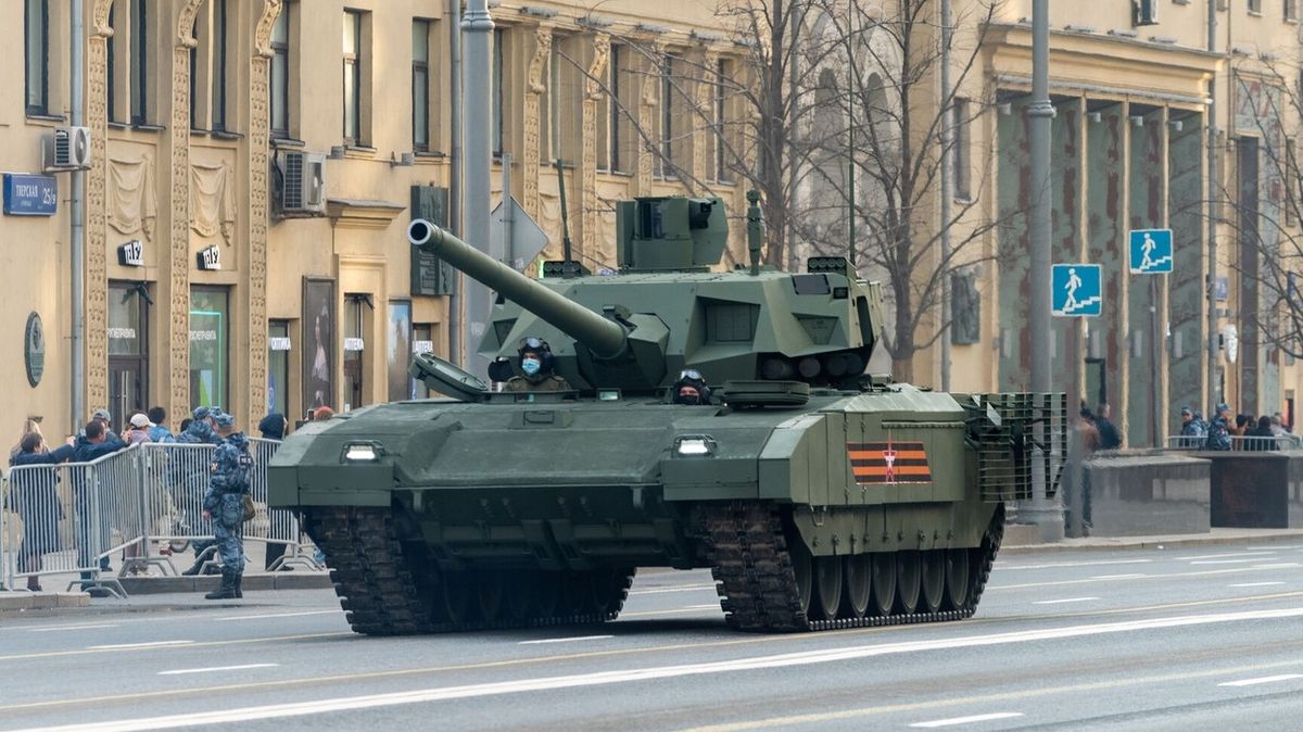 Kde je nejmodernější ruský tank, kterým se Moskva chlubila?