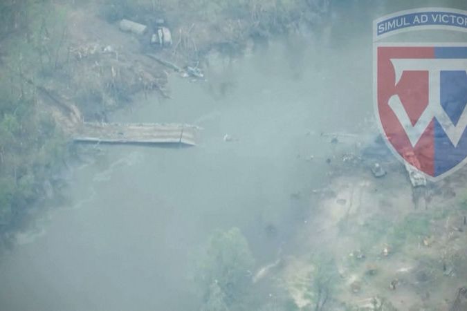BEZ KOMENTÁŘE: Tvrdé boje o řeku Severní Doněc, Ukrajinci zničili pontonové mosty