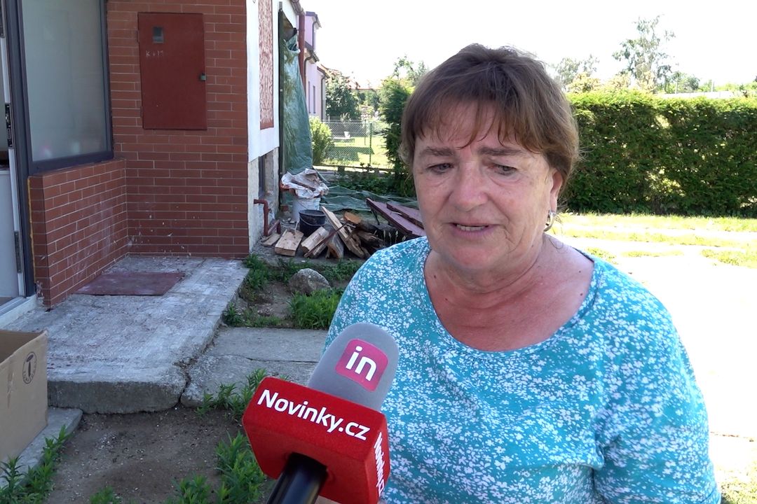Paní Baťková byla loni kvůli tornádu hospitalizovaná v nemocnici. 