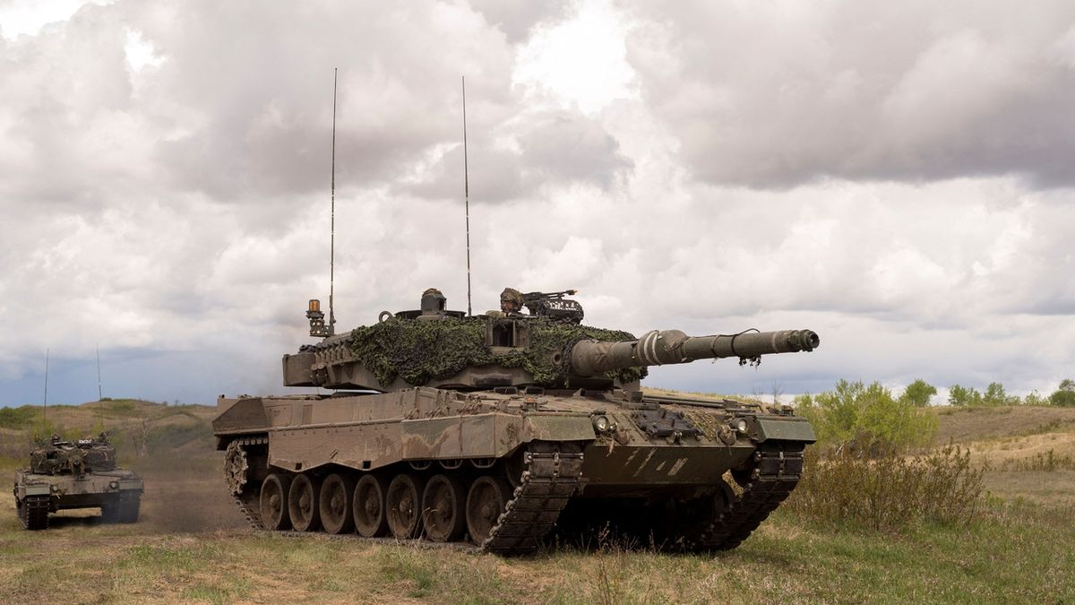 Česká armáda ve středu převezme tank za pomoc Ukrajině