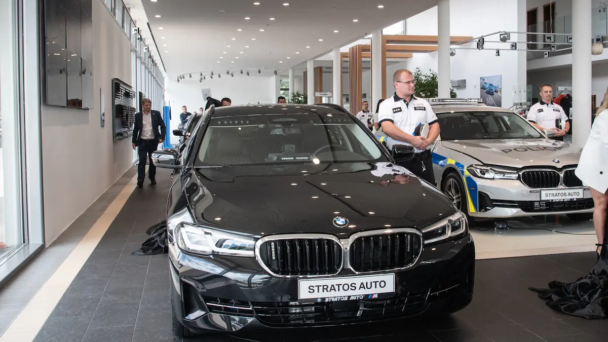 Policie převzala nové vozy BMW řady 5.