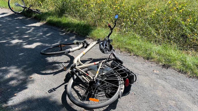 Na Kladensku se srazily dvě cyklistky
