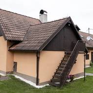 Chata Báry Jánové se nachází kousek od soutoku Želivky a Sázavy.