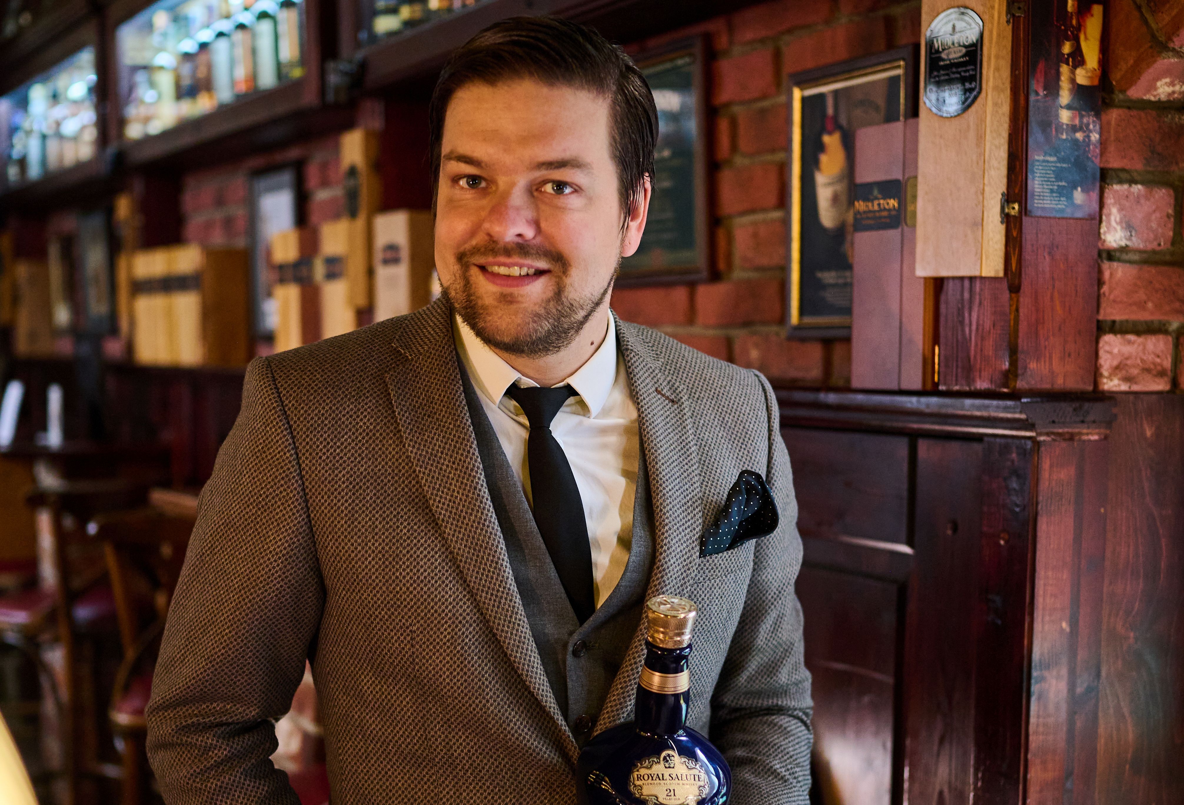 Zdeněk Kortiš, známý českým whisky ambasador a bar managerem olomouckého baru Black Stuff