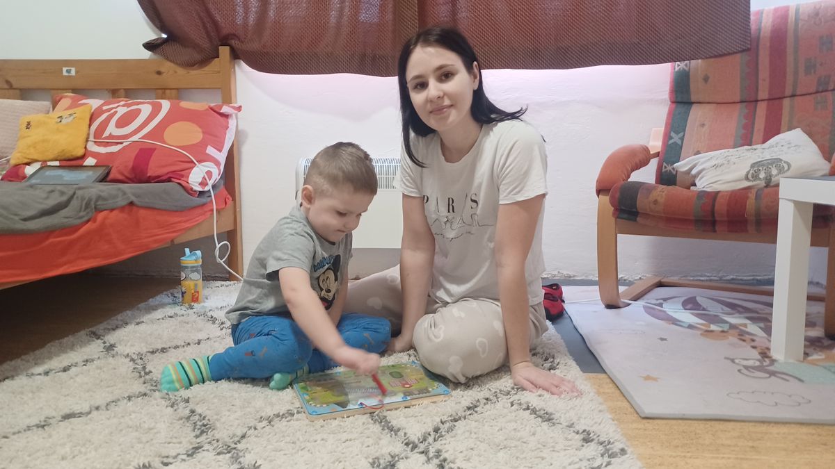 Ukrajinská maminka: Nejtěžší je pro mě být sama s malým dítětem v cizí zemi