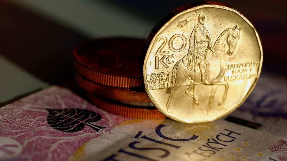 Nezastavitelná koruna se dostala už pod 23,8 Kč za euro