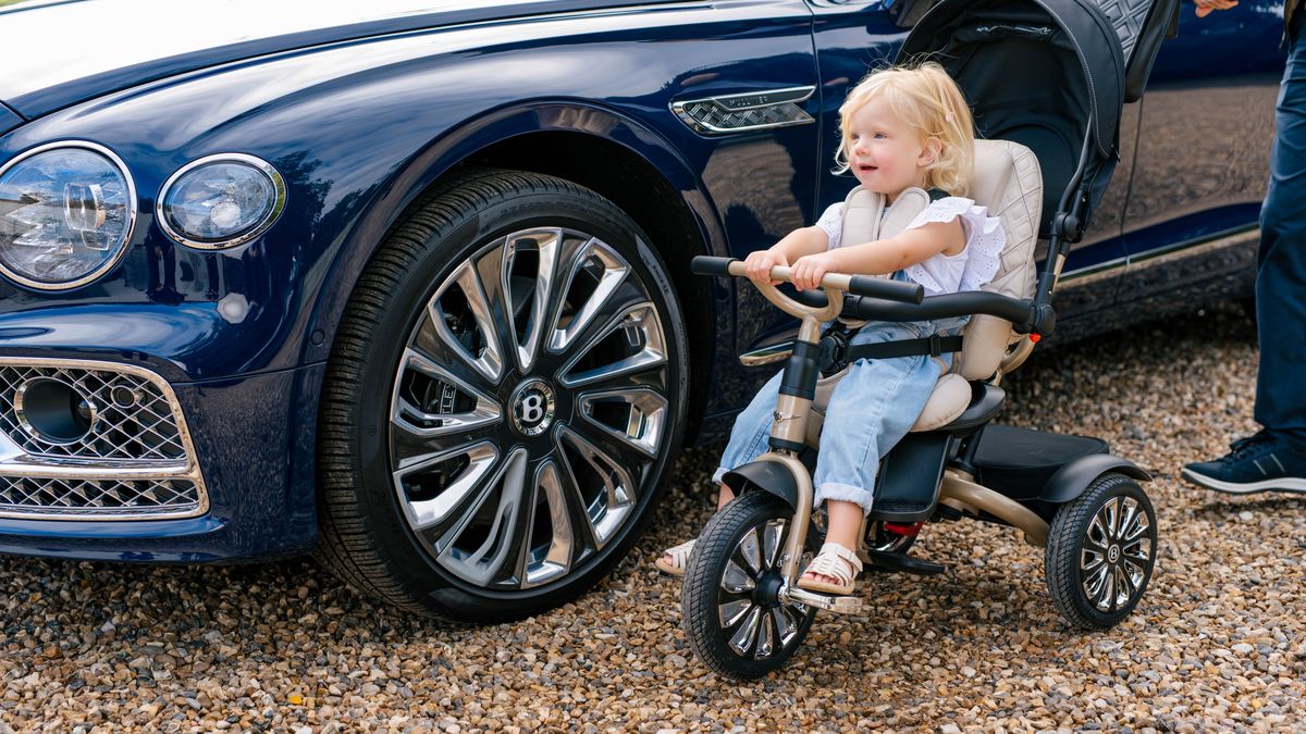 Bentley představilo vlastní dětskou tříkolku