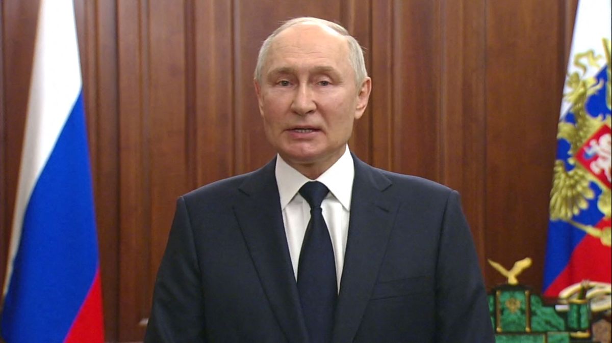 Putin vystoupil s mimořádným prohlášením, slíbil trest pro pučisty