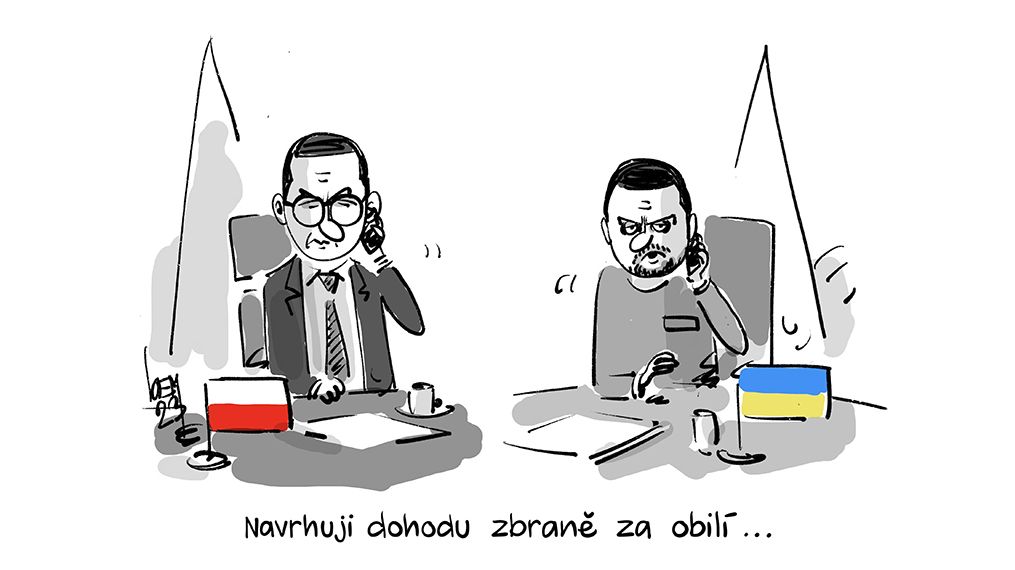 KEMEL: Zbraně za obilí