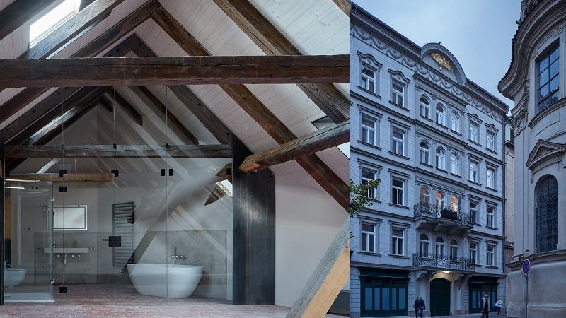 Rekonstrukce domu v Havelské ulici zachovala všechny půvabné prvky stavby