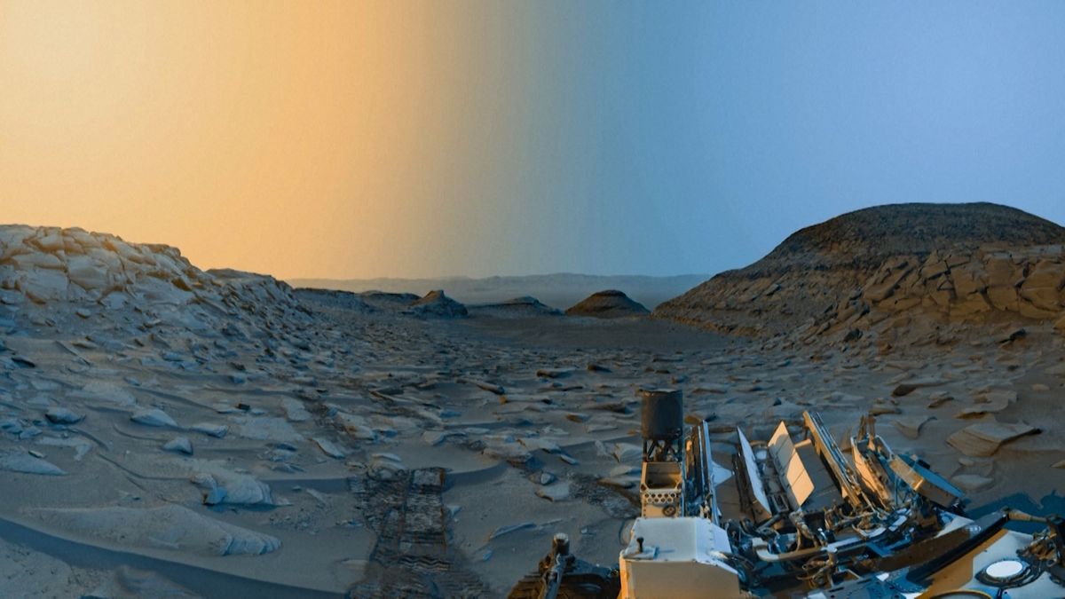NASA zveřejnila působivou „pohlednici“ z Marsu