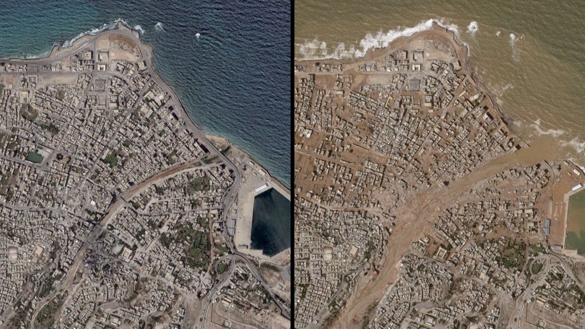 Záplavy v Libyi jsou nejtragičtější v dějinách Afriky, město Derna je poseté mrtvolami