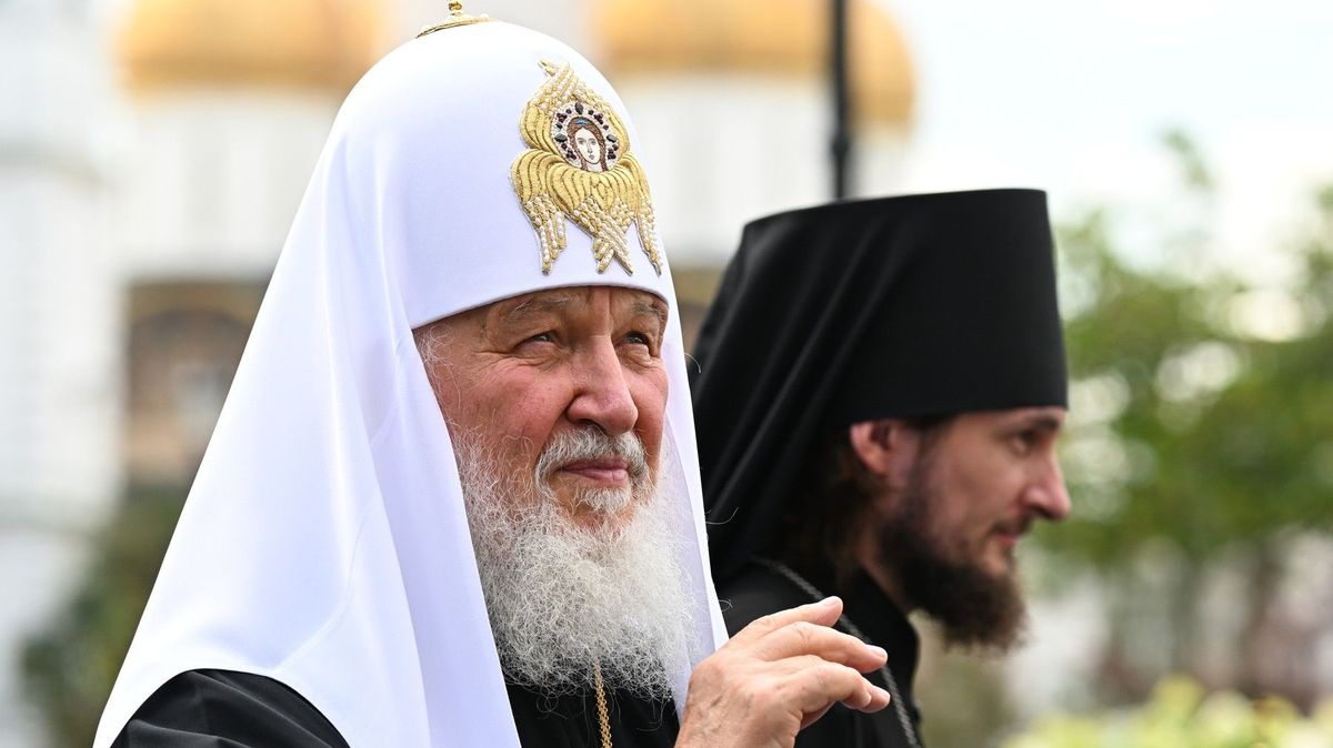 Máme úkol na Ukrajině vyhrát, burcoval Rusy při bohoslužbě patriarcha Kirill