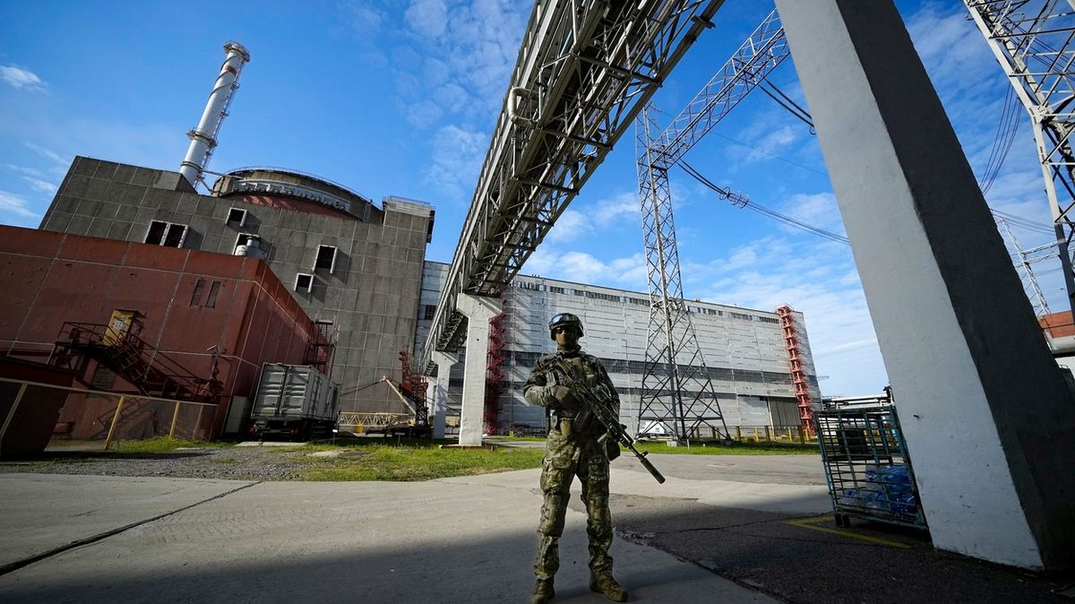 Bezpečnost Záporožské jaderné elektrárny se mírně zlepšila, uvedl šéf MAAE