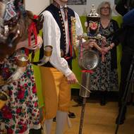 Bývalý student Patrik zahrál prezidentovi na vozembouch