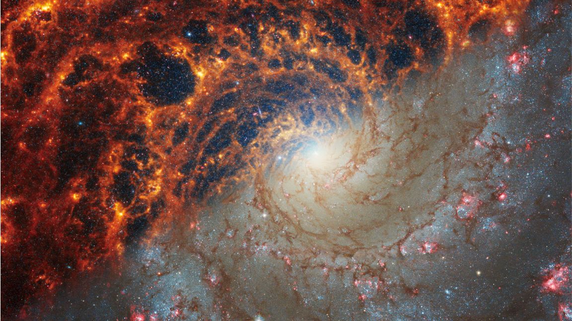 Webbův teleskop pořídil zatím nejdetailnější snímky devatenácti spirálních galaxií