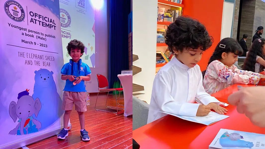 Nejmladším spisovatelem světa se stal čtyřletý chlapec ze SAE