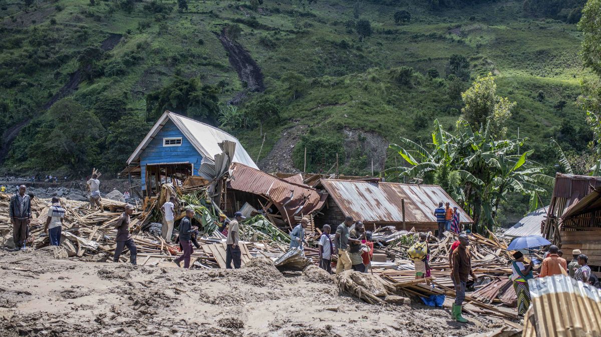 Mrtvých po záplavách v Kongu už je téměř 400