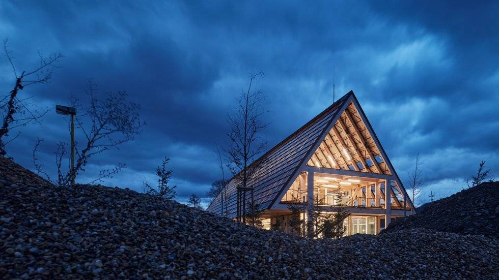 Sídlo Kloboucké lesní od Mjölk architekti v lokalitě Brumov-Bylnice