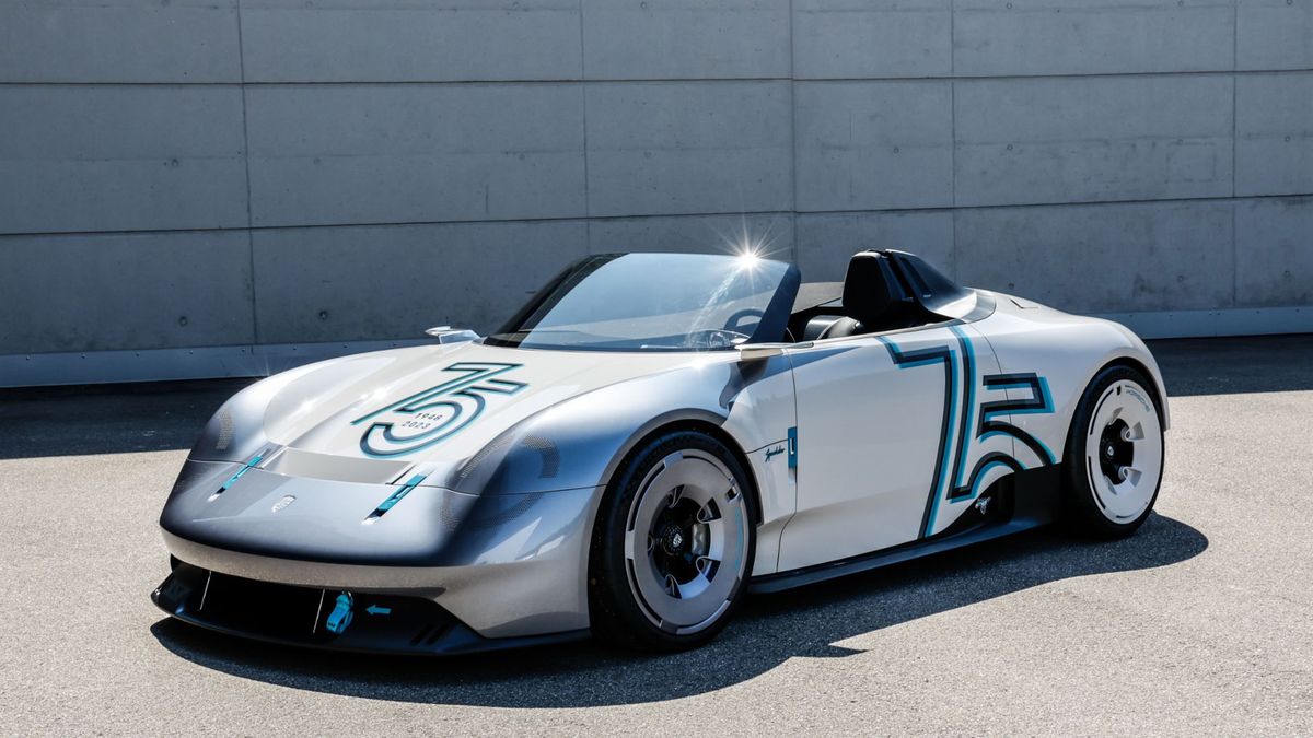 Porsche předvedlo jednomístný speedster, úchvatné spojení starého s novým