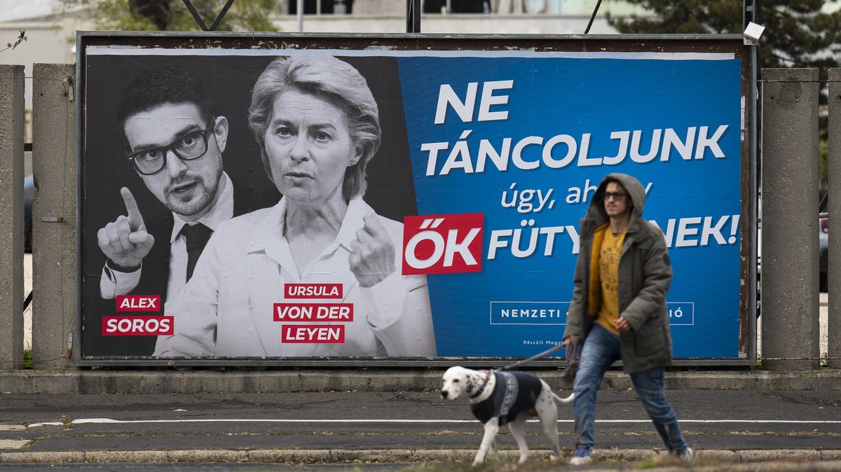 Americký velvyslanec vidí v maďarských vládních billboardech antisemitismus