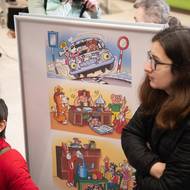 Autor začal kreslit první komiksy už od 10 let, inspirací mu byly například Rychlé šípy.