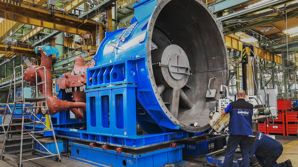 Doosan investuje v Plzni tři miliardy, chce tam vyrábět nové generátory