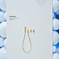 Vodovodní baterie Domino v minimalistickém designu jsou založené na kombinaci kruhu a válce