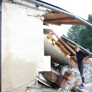 Dům, který vzala povodeň pár dní po jeho koupi.