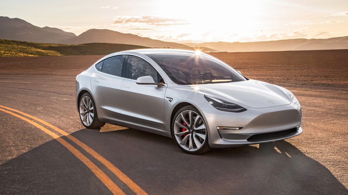 Tesla Model 3 (Ilustrační foto)