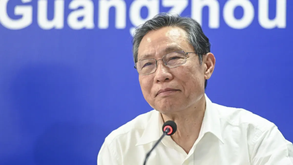 Dr. Čung Nan-šan na konferenci 27. února 2020