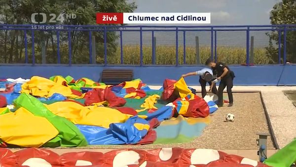 Šest zraněných dětí v zábavním parku