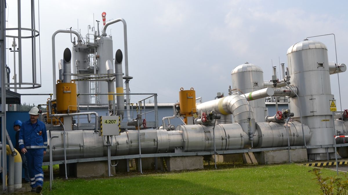 Plynové zásobníky v Česku jsou plné