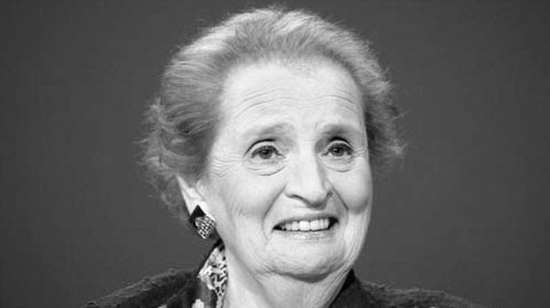 Zemřela Madeleine Albrightová