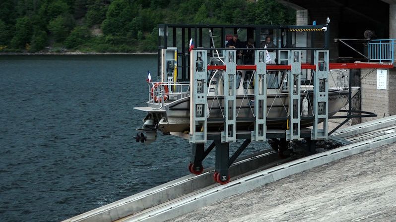 Na Orlické přehradě byl zprovozněn modernizovaný lodní výtah za 122 milionů korun