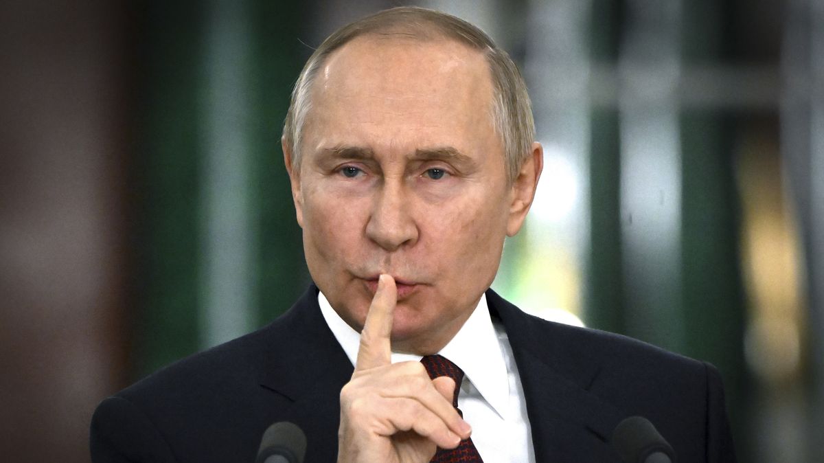 Putin použil zakázané slovo válka, za které hrozí 15 let vězení