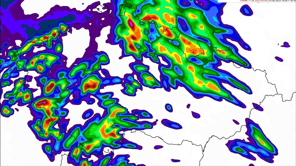 Velmi silné bouřky dnes hrozí v celém Česku, varovali meteorologové