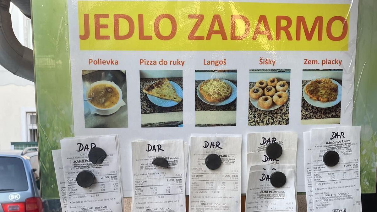 Slovenské bistro dává potřebným jídlo zdarma, v Ženevě zase mají veřejné ledničky
