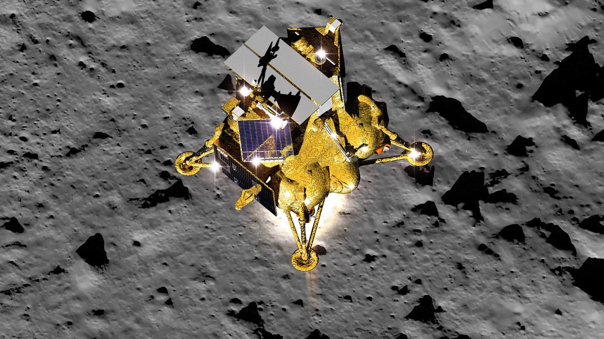 Ruská lunární sonda narazila do povrchu Měsíce