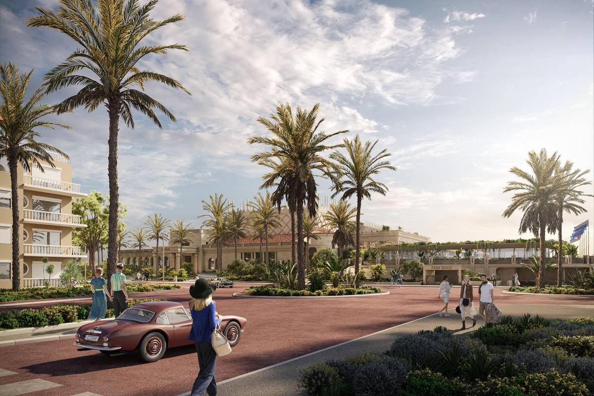 Pláže v Cannes. Novinkou je opravená část Palm Beach