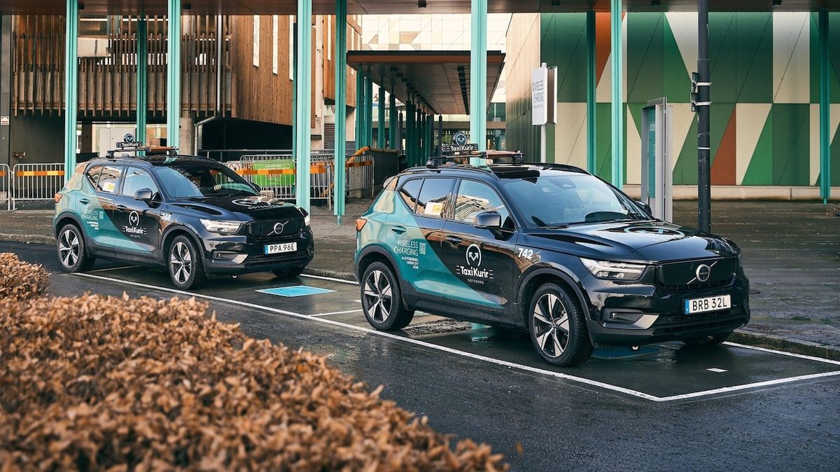 Volvo testuje bezdrátové nabíjení elektromobilů