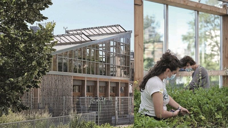 Do pětice nejlepších evropských staveb se dostala francouzská Železniční farma sloužící jako skleník i bydlení