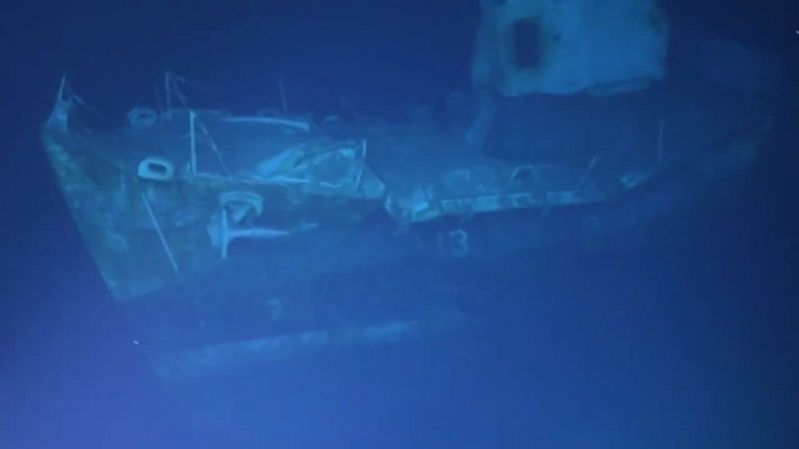 Průzkumníci vypátrali nejhlouběji položený vrak lodi potopené během 2. světové války