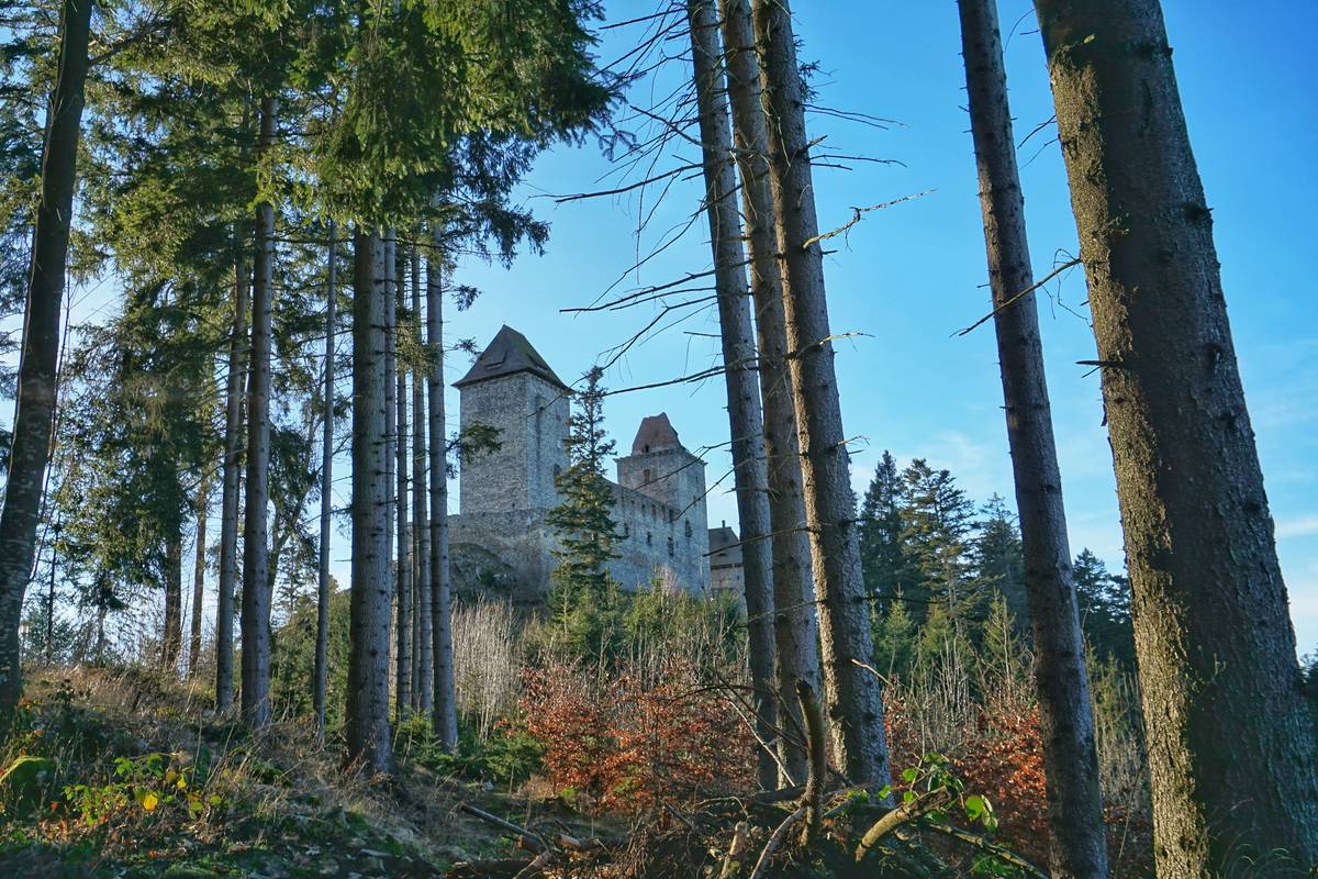 Kašperk je opředen legendami o místních strašidlech. 