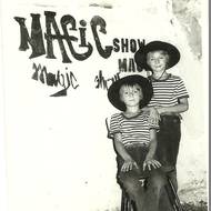 První kouzelnická vizitka. Na snímku s bratrem Jaroslavem.